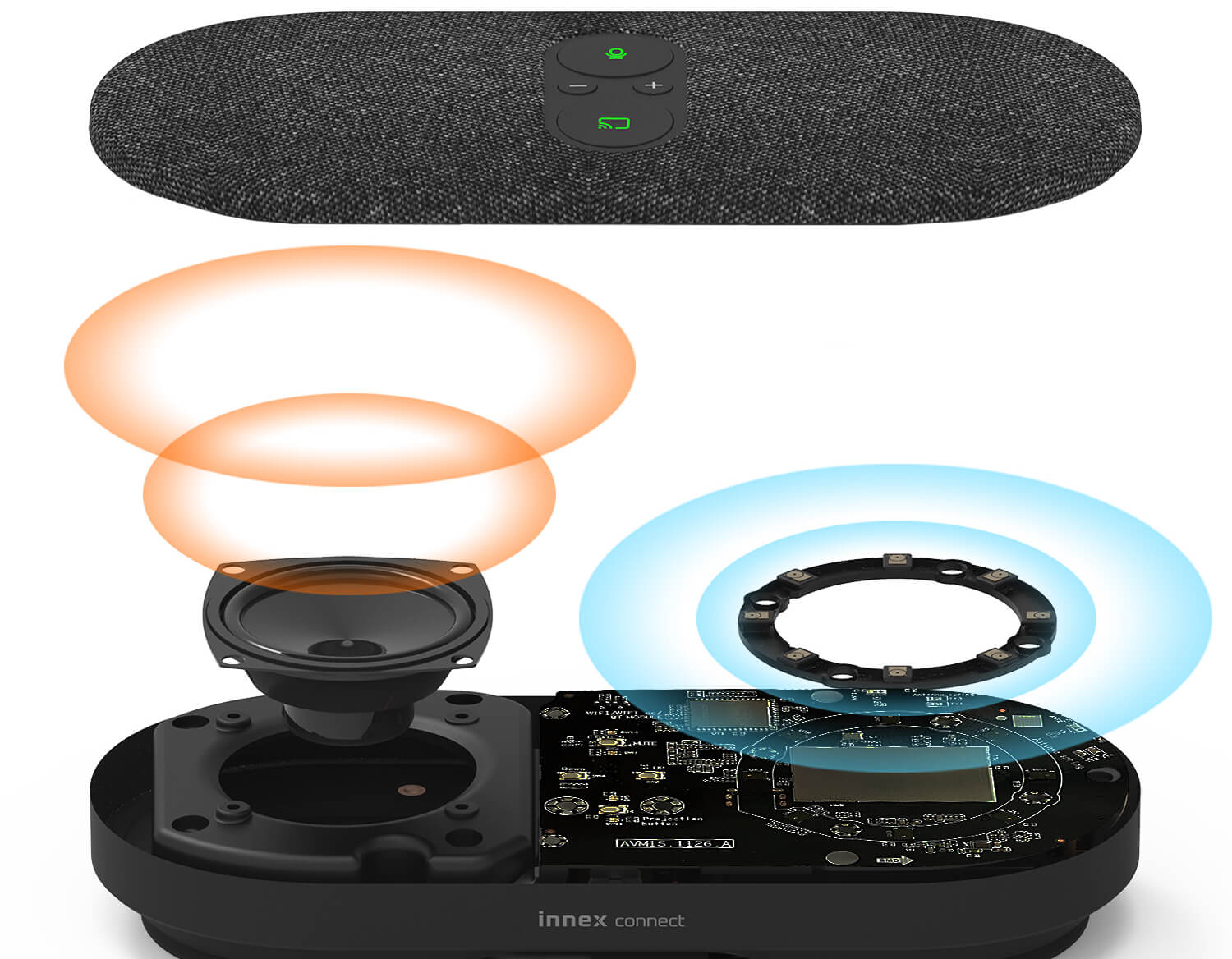 8マイク & スピーカー